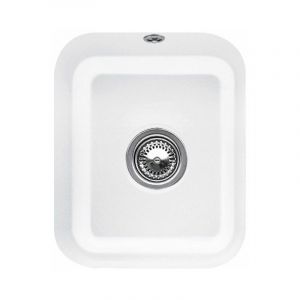 Villeroy & Boch Evier 1 cuve Cisterna 45, blanc ceramicplus, avec vidage manuel