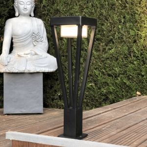 Lumihome Borne extérieur GX53 max 15W noir Luxor