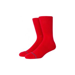 Stance Chaussettes de sports Chaussettes Icon Rouge
