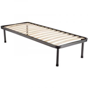 Talamo Italia - Sommier Dabbrandin, Sommier &agrave; 14 lattes orthop&eacute;dique, 100% Made in Italy, Sommier simple 80x190h30 cm