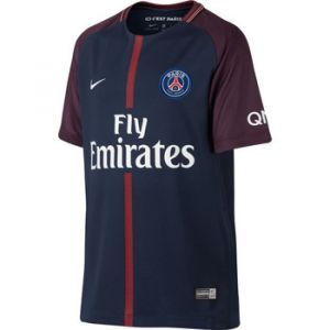 Nike 847409-430 Maillot de Football Mixte Enfant, Midnight Navy/Blanc, FR : S