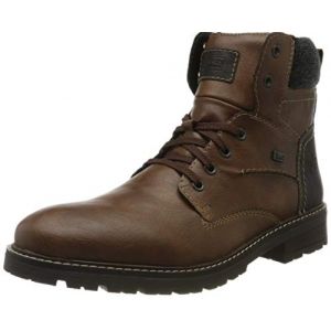 Rieker Herbst/Winter, Bottes & Bottines Classiques Homme, Marron (Toffee/Schwarz/Granit 25), 43 EU