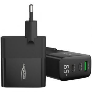 Ansmann Wall Usb Charger 3 Ports Qc Type C Pd 65w