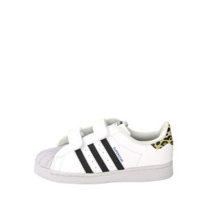 Adidas Baskets basses Superstar cuir Blanc Originals - Couleur Blanc - Taille 27