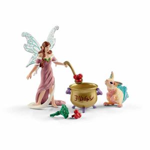 Schleich 41453 - Figurine elfe Safenja avec compagnon des étoiles