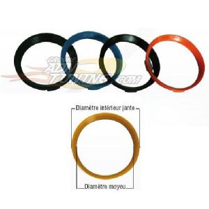4 Bagues de centrage Plastique - Ext 73 - Int 66.1 - Nissan