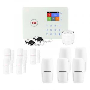 Lifebox Alarme maison sans fil WIFI et GSM Amazone - KIT5