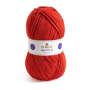 Image de Dmc Fil à tricoter Knitty 4 100 g Citrouille n°617