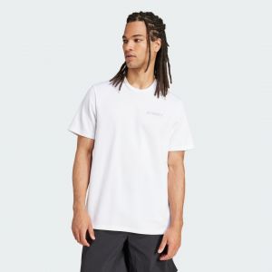 Adidas T-shirt de montagne xpl aerordy homme blanc