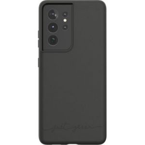 Just green Coque Samsung S21 Ultra Bio noir