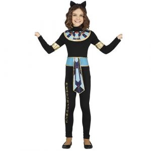 Fiesta guirca Déguisement bastet déesse égyptienne chat fille - 5/6 ans - noir 77722