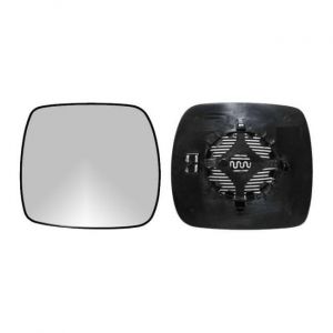 Verre de r&eacute;troviseur droit/gauche chauffant Renault Kangoo 2 phase 1 2008-2013