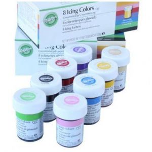 Wilton Set de 8 colorants concentrés