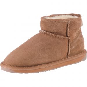 Emu Bottines Stinger en v&eacute;ritable toison d'agneau australienne Beige