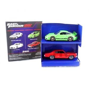 Jada Coffret véhicules Fast and Furious 1 32 Porsche Chevelle
