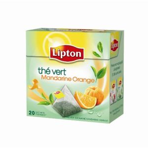 Lipton Thé vert Mandarine Orange (3 x 20 sachets)