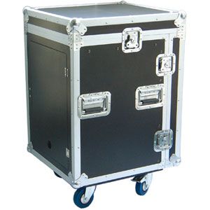 Power Acoustics Flight Case 16u + Plan Incline