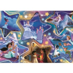 Clementoni Supercolor Magical Moments – 104 pièces Enfants 6 Ans, Dessins animés, Puzzle Disney, fabriqué en Italie, 25766, Multicolore