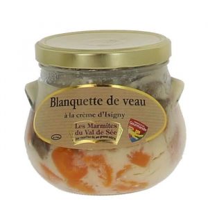 La Chaiseronne - Blanquette de Veau &agrave; la Cr&egrave;me dIsigny 750g - Made in Calvados