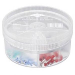 Knipex Assortiment d'embouts simples 97 99 905 enti&egrave;rement isol&eacute; bleu turquoise blanc noir rouge 150 pc(s)