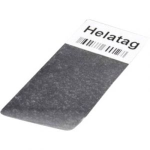 Hellermanntyton Etiquette Helatag TAG134LA4-1104-WHCL 594-61104 25.40 x 12.70 mm Nombre d'étiquette: 1008