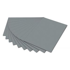 Folia Carton Photo (50 x 70 cm, 10 avec Pierre de) Gris - 6184