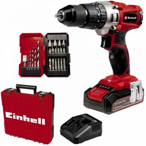 Image de Einhell 18 V Perce d'impact de la batterie TE-CD 18/2 LI-I + 222POWER X-Change | 1x batterie 2.5 ah