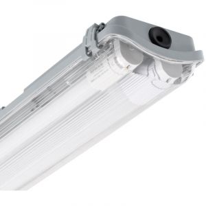 Réglette Étanche avec deux Tubes led 60cm IP65 Blanc froid No Flicker 6000K