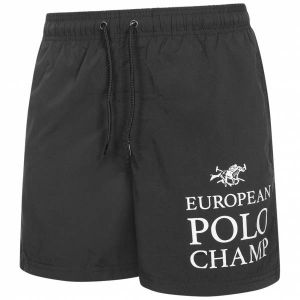 EUROPEAN POLO CHAMP Hommes Short de bain EPCSWIM-NOIR
