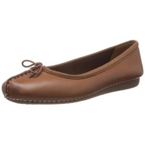 Clarks Unstructured Freckle Ice - Ballerines Femme, Marron