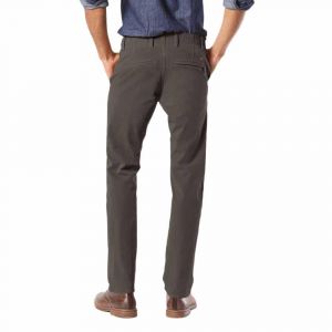 DOCKERS Pantalons Alpha Khaki Smart 360 Flex Slim Tapered - Steelhead Cn25 - 33