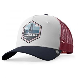 The Indian Face Casquette Trucker Born To Sail One Size White