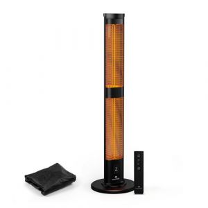 Blumfeldt Radiateur Chauffage extérieur autonome 3000 W 3 niveaux IP45 Minuterie