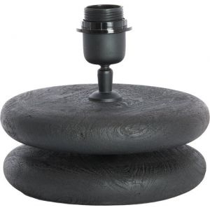 Light&living Base de lampe &Oslash;20x9 cm EBOLI bois noir mat