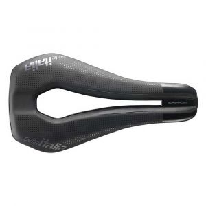 Selle Italia Watt Ti316 Gel Superflow 250 x 133 mm Black - Black - Taille 250 x 133 mm