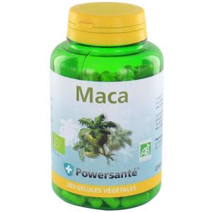 Powersanté Maca bio - 200 gélules végétales