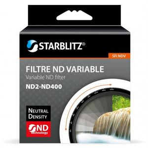 Starblitz Filtre densit&eacute; neutre variable ND2-ND400 82mm