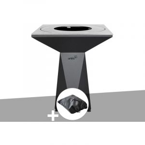 Artiss Design Brasero Artiss G1 Basic Graphite + housse de protection