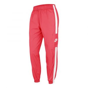 Nike Pantalon Sportswear Woven S Archaeo Pink / White / White