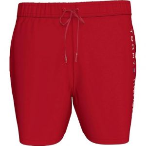 Tommy Hilfiger Drawstring UM0UM03258 Maillot de Bain, Red (Medium Red), M Homme