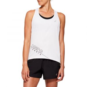 Image de Asics Practice W Gpx Tank Brilliant White Femmes Taille L