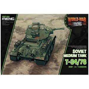 Soviet Medi Tank T 34/76(cartoon Model Meng model