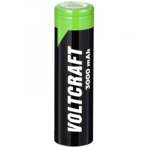 Voltcraft VC-Li 3,6-3000 Pile rechargeable spéciale 18650 flat-top Li-Ion 3.6 V 3000 mAh