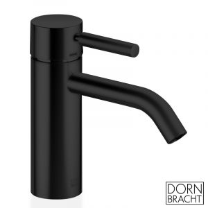 Dornbracht Meta mitigeur monocommande de lavabo sans vidage, saillie 135 mm, Coloris: Noir Mat - 33522660-33