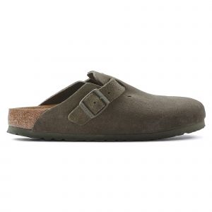 Birkenstock Sandales en cuir su&eacute;d&eacute; Boston