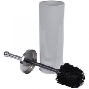 Image de Brosse WC en Métal "Vitamine II" 37cm Gris Clair Prix