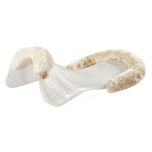 Amortisseur pour cheval en gel d&eacute;coupe plate Acavallo NS-S Classic-S