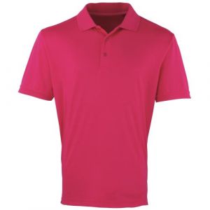 Premier Coolchecker - Polo à manches courtes - Homme (XL) (Rose) - UTRW4401