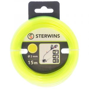 Sterwins Fil nylon rond, Diam. 2 mm, L.15 m