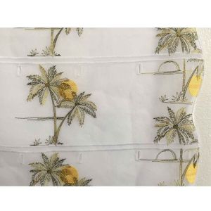 LINDER Modulable brod&eacute; de cocotiers